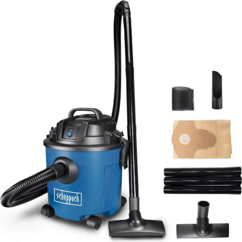 Scheppach Vakuuminis dulkių siurblys NTS16, su pūtimo funkcija, Scheppach