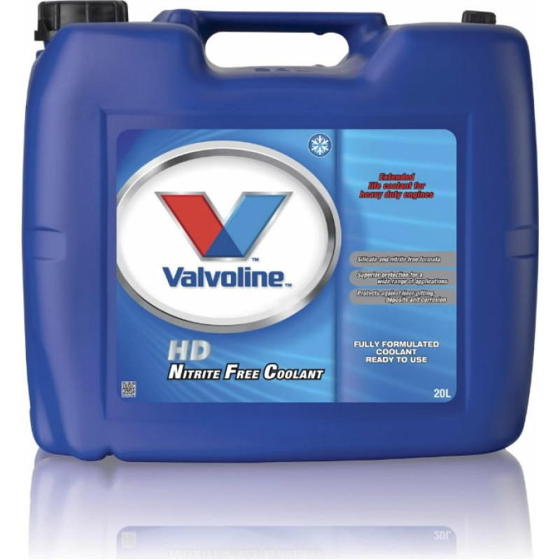 Valvoline Aušinimo skystis HD NITRITE FREE COOLANT RTU paruoštas 20L, Valvoline