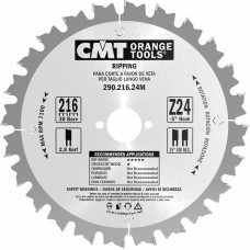 CMT Pjovimo diskas medžiui 235x2,8/1,8x30mm Z24 a=20° b=10° ATB, CMT
