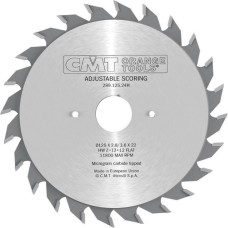 CMT Pjovimo diskas - priešpjūklis HW Xtreme 120x2,8-3,6x20mm Z12+12 a=12° b=FLAT, CMT