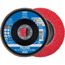 Pferd Lapelinis šlifavimo diskas SG INOX CO-FREEZE 125mm P36 PFC, Pferd