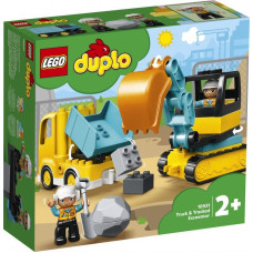 Lego Duplo Truck and caterpillar excavator (10931)