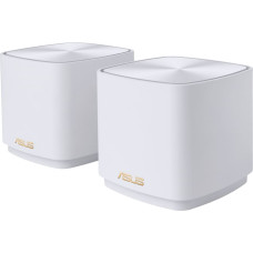 Asus ZenWiFi XD5 (W-2-PK) Dviguba juosta (2,4 GHz / 5 GHz) Wi-Fi 6 (802.11ax) Balta Vidinis