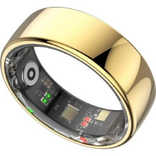 Powerton Smart RING PRO z�oty, pomiar stresu, t�tno, monitorowanie snu, roz. 13, Powerton