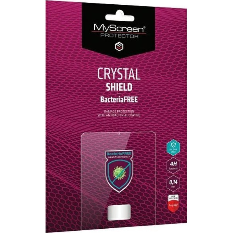 Myscreen Protector Samsung Galaxy Tab A 10.1" T580/T585 - folia ochronna MyScreen CRYSTAL BacteriaFREE