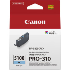 Canon PFI-5100 PC rašalo kasetė 1 vnt Originalus Foto žydra