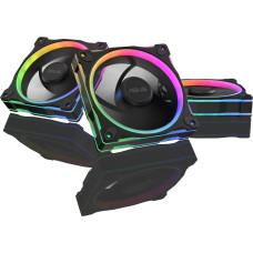 Asus Prime MR120 Fan ARGB Black 3in1 Kompiuterio korpusui Ventiliatorius 12 cm Juoda
