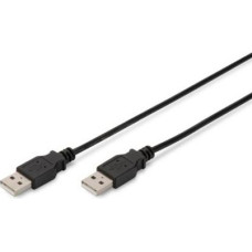 Digitus USB cable Digitus USB-A - 1 m Black (AK-300101-010-S)