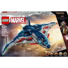 Lego 76325 Marvel Super Heroes Avengers: Age of Ultron Quinjet, construction toy
