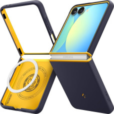 Spigen Etui do Galaxy Z Flip 7 Spigen Nano Pop MagSafe, granatowo-ż&oacute;łte