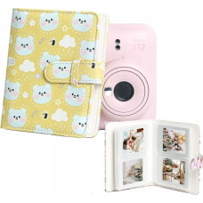 Loveinstant Album Na Zdjęcia 64x Do Fujifilm Instax Mini 99 41 12 40 11 Evo Liplay Link / Żółte Misie