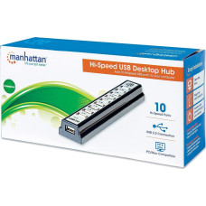 Manhattan HUB USB Manhattan 10x USB-A 2.0 (161572)