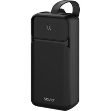Savio BA-10 POWERBANK 30000 mAh, czarny