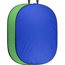 Walimex pro Falthintergrund 200x230cm grün/blau