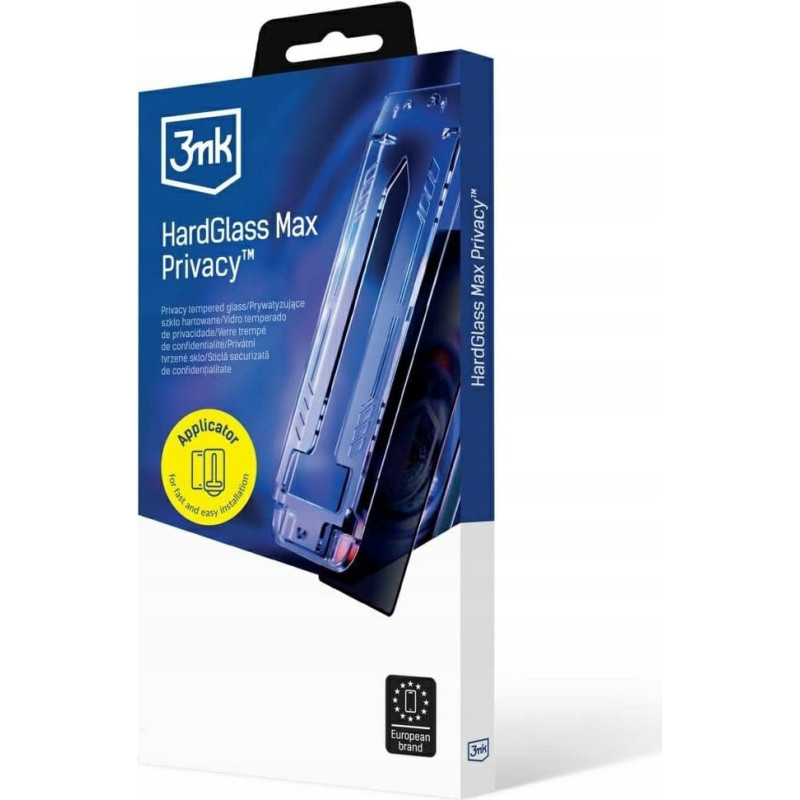 3MK Szkło hartowane 3MK HardGlass Max Privacy z aplikatorem do Samsung Galaxy S24 Ultra