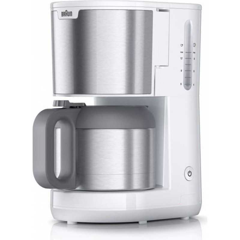 Braun PurShine KF 1505, filter machine (white/stainless steel)