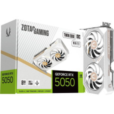 Zotac Karta graficzna Zotac Gaming GeForce RTX 5050 Twin Edge OC White 8GB GDDR6 DLSS4 (ZT-B50500Q-10M)