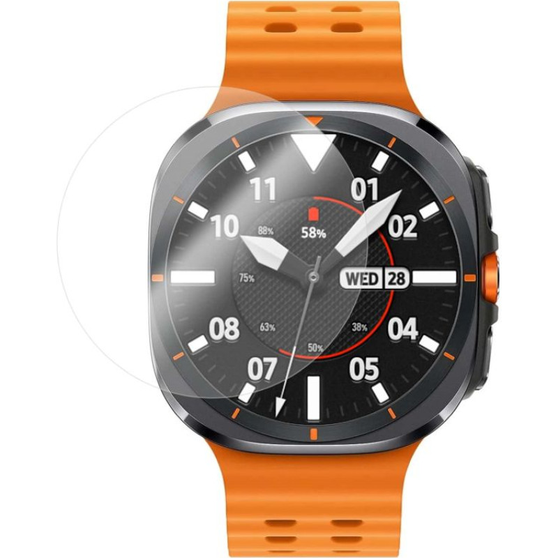 Fixed | Protective Tempered Glass for smartwatch Samsung Galaxy Watch Ultra, 2pcs | Clear