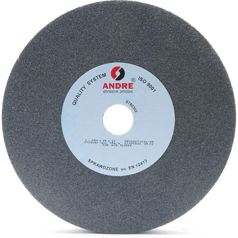 Andre ŚCIERNICA PŁASKA 250mm x 25mm x 32mm 98CY60K7VC01-35 CZARNA "TYP 1"