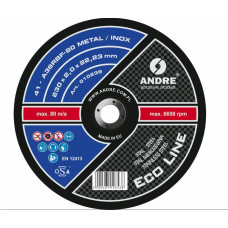 Andre TARCZA DO METALU 230 x 2,0mm METAL/INOX ECO LINE A36RBF