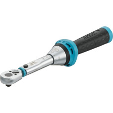 Hazet torque wrench 5107-3CT, 1/4" blue/black, reversible ratchet