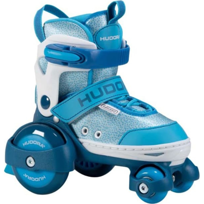 Hudora roller skates My First Quad size. 30-33 cyan
