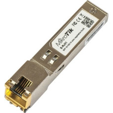 Mikrotik Moduł SFP MikroTik Mikrotik S-RJ01 moduł dla przełączników sieciowych Gigabit Ethernet