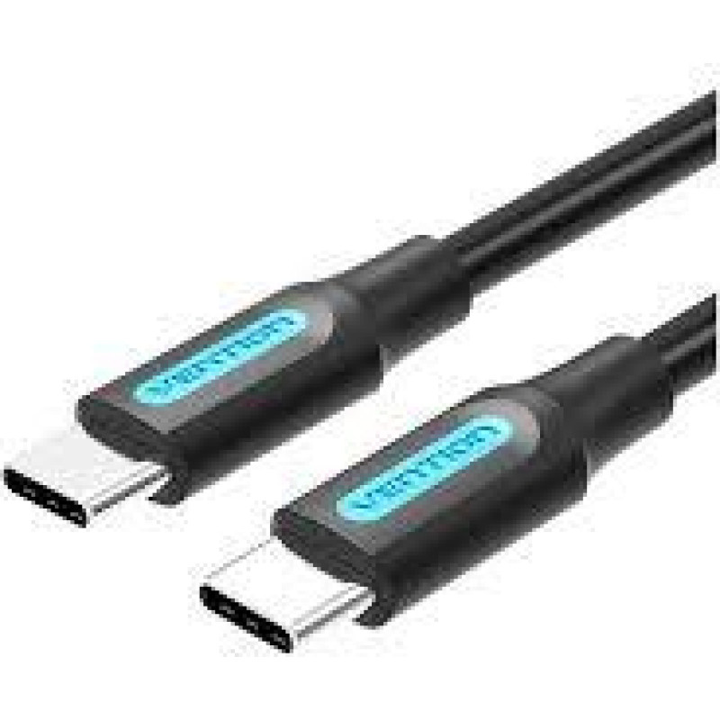 Vention CABLE USB-C TO USB-C/1M BLACK COSBF VENTION