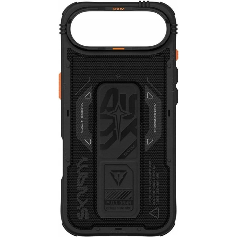 Skinarma Etui Skinarma Phantom do iPhone 17 Air   Magnetic Charging + Grip Stand czarny