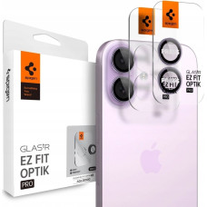Spigen OSŁONA APARATU SPIGEN OPTIK PRO GLAS.TR ”EZ FIT” CAMERA PROTECTOR 2-PACK IPHONE 16 / 16 PLUS / 17 PURPLE