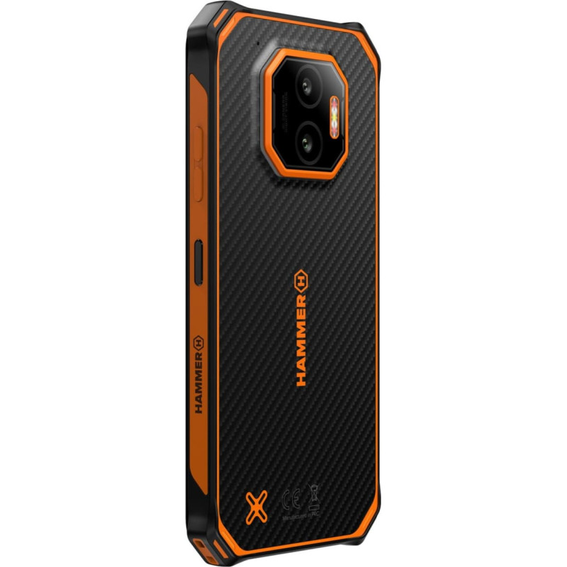 Hammer Energy X2 | Orange | 6.1 " | IPS | 1560 x 720 pixels | Mediatek | Internal RAM 6 GB | 128 GB | Dual SIM | 4G | Main camera resolution 50 MP | Android | 15 | 5000 mAh