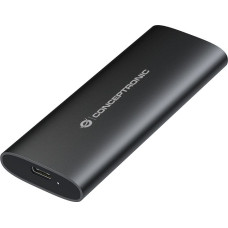 Conceptronic StreamVault DANTE04B saugojimo diskų korpusas SSD korpusas Juoda M.2