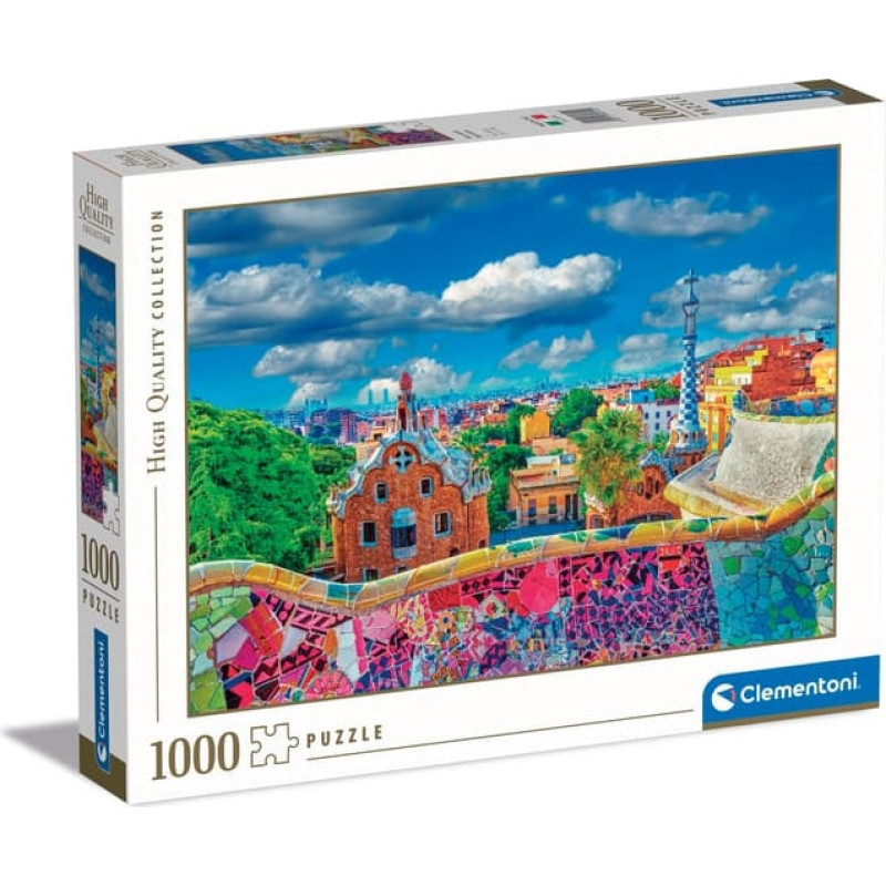 Clementoni Supercolor 39744 dėlionė 1000 vnt Miestas