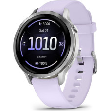 Garmin Venu 4 Smartwatch 41mm grau/silber lavendelblau