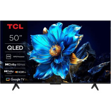 TCL T69C 50T69C televizorius 127 cm (50") 4K Ultra HD Smart TV &bdquo;Wi-Fi&ldquo; Metalinis 350 cd/m&sup2;