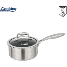 Katlas nerūdijančio plieno su keramikos danga 1,6L 16x8,5 cm HR-MRK-16, COOKING BY HEINNER