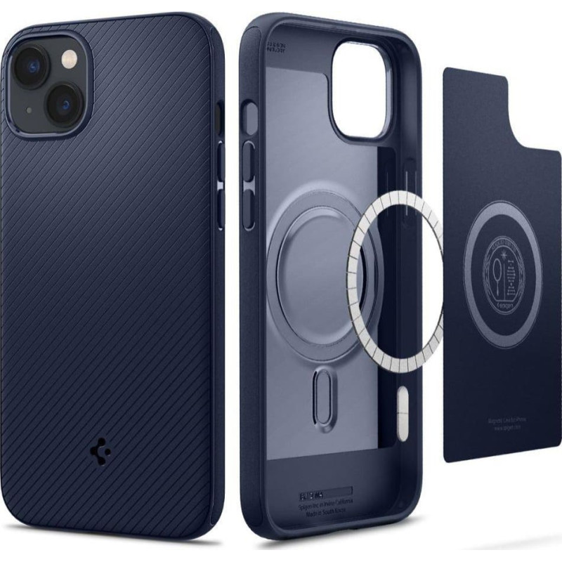 Spigen Etui Spigen Mag Armor Apple iPhone 14 Plus Navy Blue