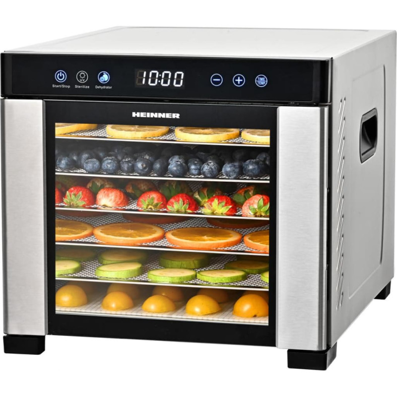 Vaisių ir daržovių džiovintuvas  550-650W, 23.6L HFD-KD600SS HEINNER