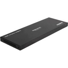 Delock HMDI Splitter 1 x HDMI in to 8 x HDMI out 4K 60 Hz, HDMI Splitter (black)