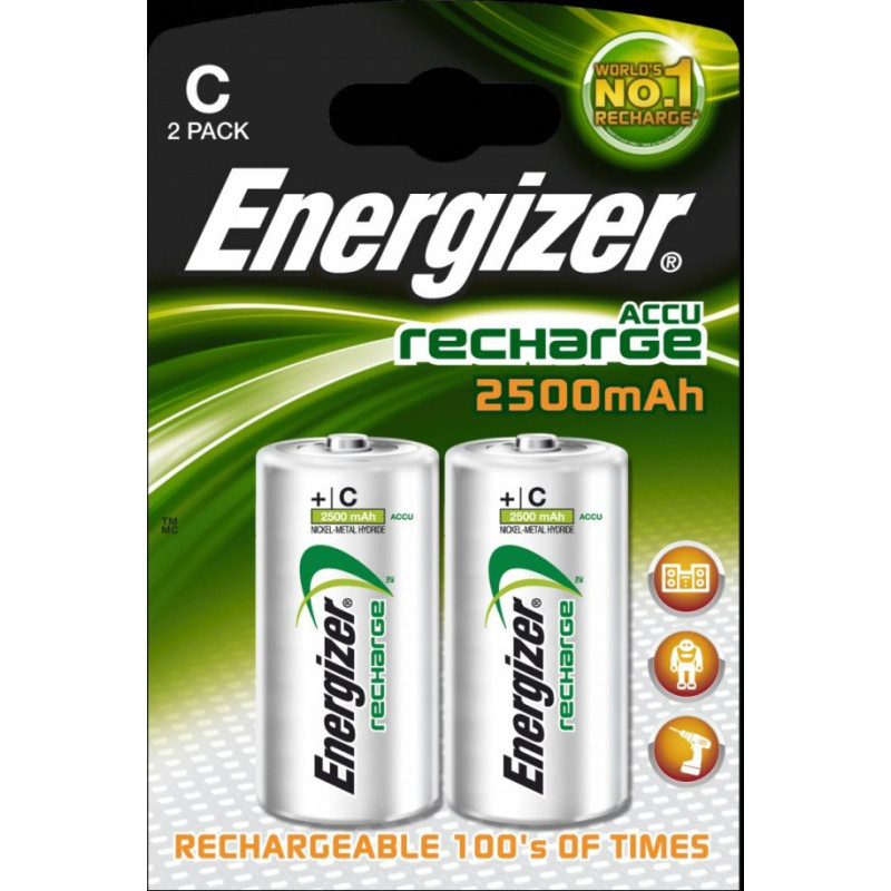Energizer Power Plus C / R14 Battery 2500mAh 2 pcs.