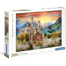 Clementoni Neuschwanstein Kontūrinė dėlionė 2000 vnt Miestas
