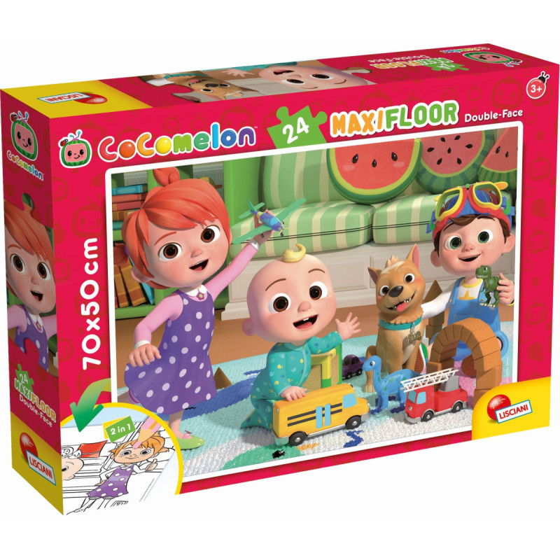 Lisciani LISCIAN COCOMELON TWO-STRONG SUBSEQUENT PUZZLE 24 EL. Sunny Day No Fun