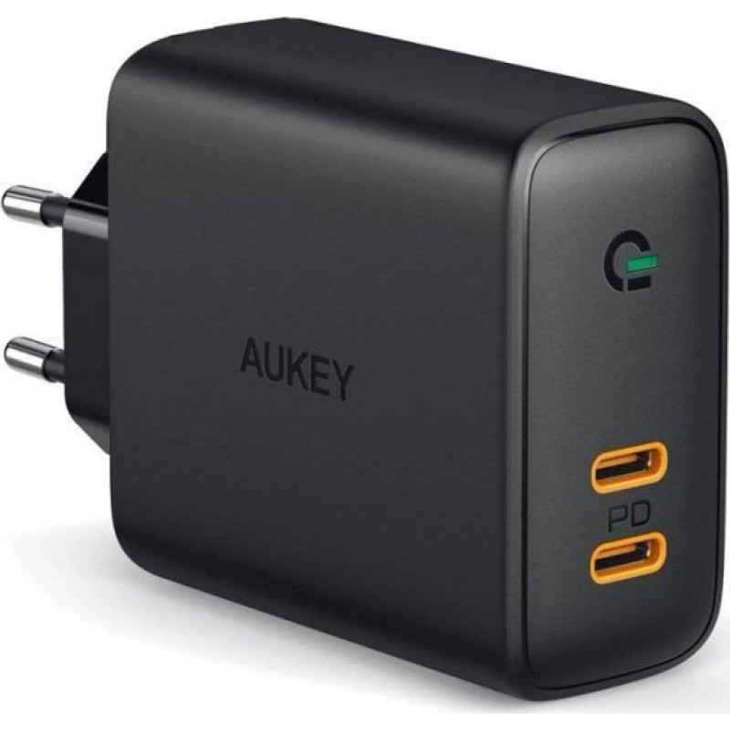 Aukey Charger Aukey 2x USB-C 3 A (PA-D2)