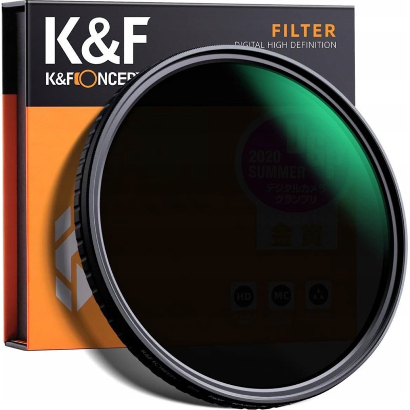 K&F Concept Filter Kf Filter 40.5mm Kf X Fader Grey Regulated Nd8-nd128 / Kf01.1444