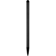 Neutralle Pióro dotykowe 2 w 1, pojemnościowe, metal, czarne, do iPad i tableta