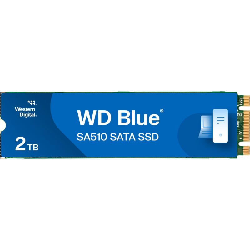 Western Digital SSD WD Blue SA510 2TB M.2 2280 SATA III (WDS200T3B0B)