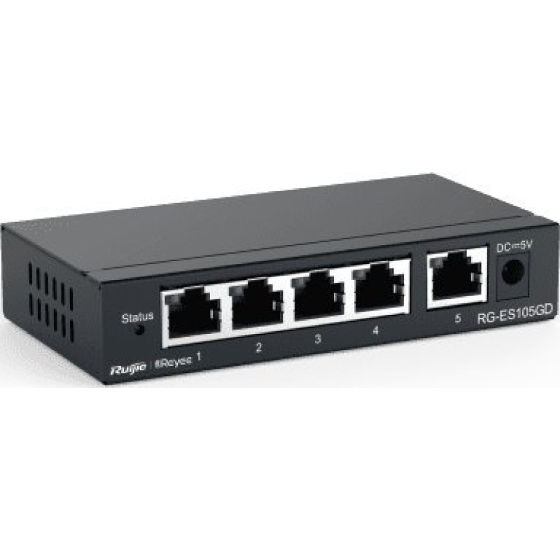 Reyee Switch Reyee Niezarządzalny Switch Reyee | 5 portów 100Mbps | Metalowa Obudowa Desktop