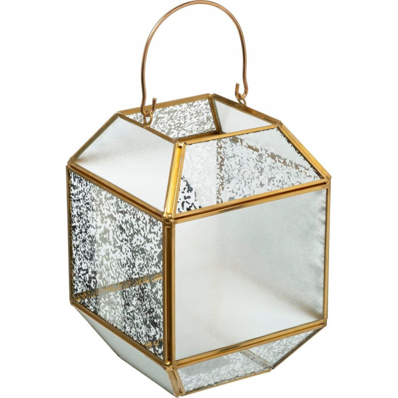 Fééric Lights And Christmas Szklany lampion, 14 x 14 x 20 cm