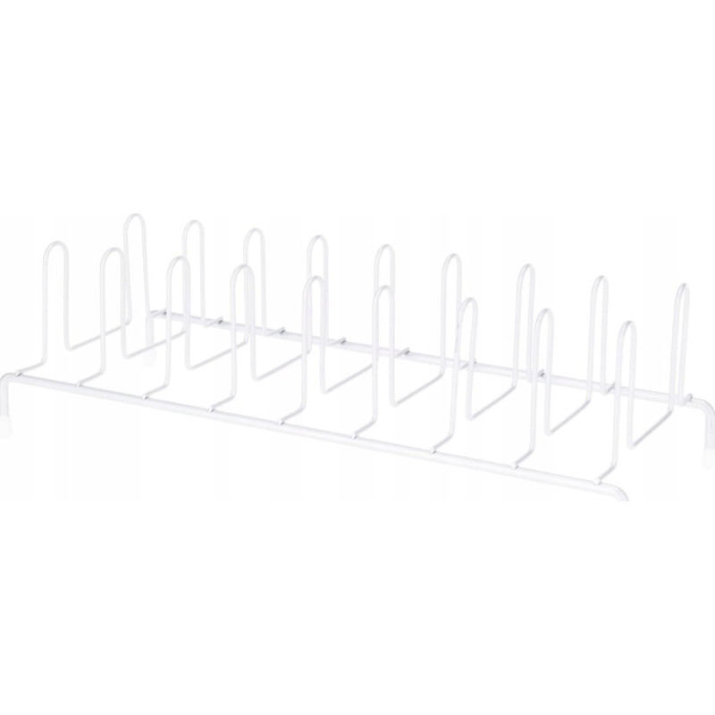 Storage Solutions Stojak na talerze, metalowy, 33,5 x 13,5 x 9 cm