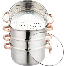 Klausberg GARNEK NA PARĘ KLAUSBERG 5 ELEM. 24cm KB-7736 ROSE GOLD